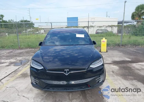 2020 Tesla Model X Long Range Dual Motor All-Wheel Drive/Long Range Plus Dual Motor All-Wheel Drive from USA, damaged, VIN 5YJXCDE24LF234123